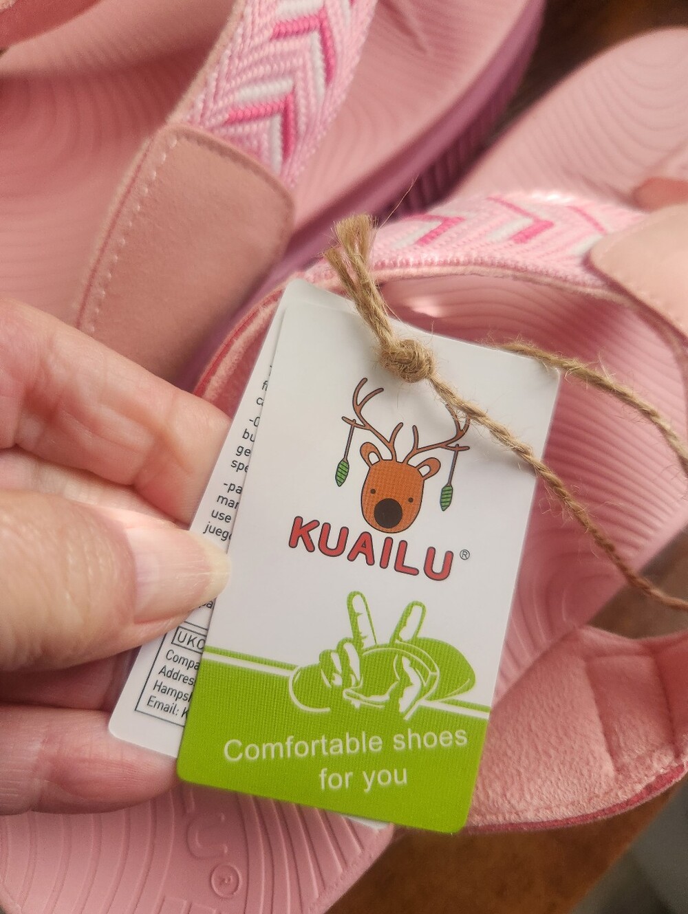 Nib Kuailu Sandals Size 8.5 - Picture 7 of 8
